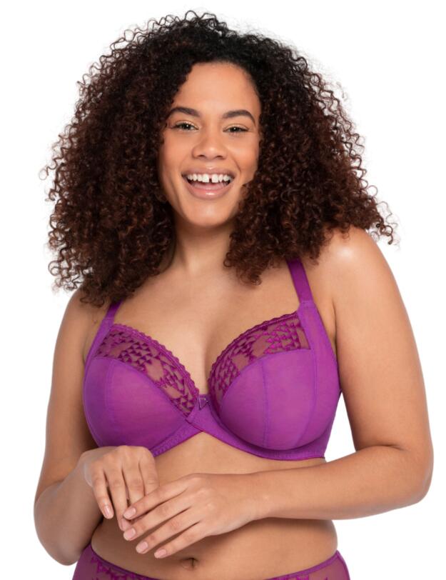 CK033101 Curvy Kate Centre Stage Full Plunge Bra - CK033101 Violet