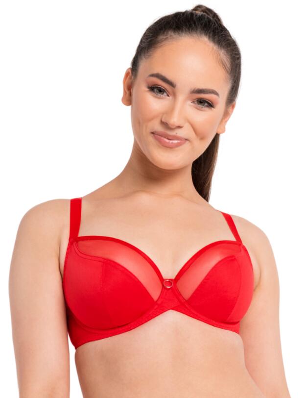 CK037100 Curvy Kate Daily Balcony Bra - CK037100 Flame Red 