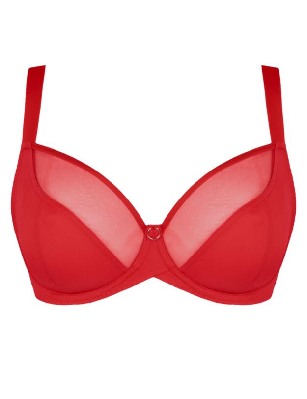 CK037100 Curvy Kate Daily Balcony Bra - CK037100 Flame Red 