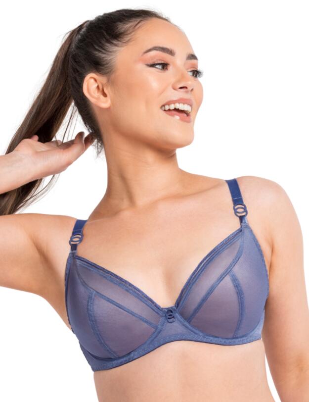 Curvy Kate Lifestyle Plunge Bra Slate Blue