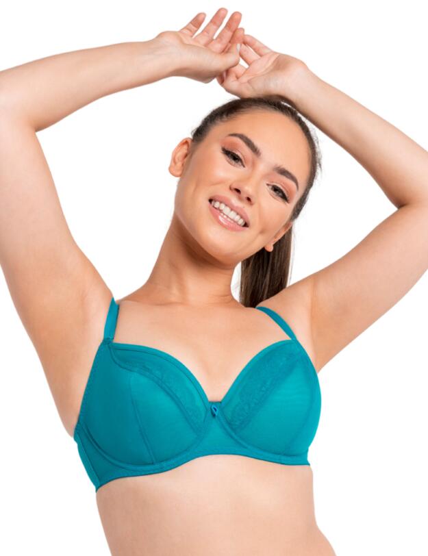 CK026100 Curvy Kate Eye Spy Balcony Bra - CK026100 Turquoise 
