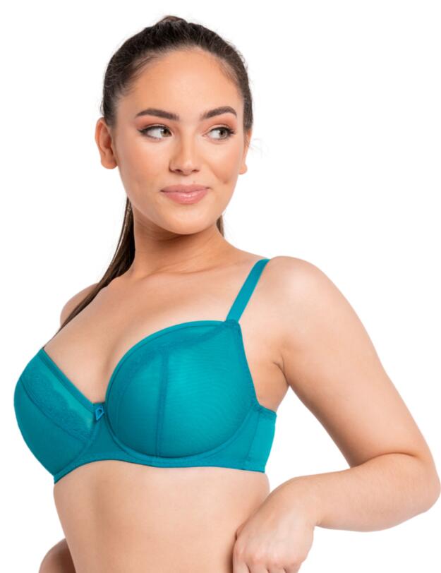CK026100 Curvy Kate Eye Spy Balcony Bra - CK026100 Turquoise 