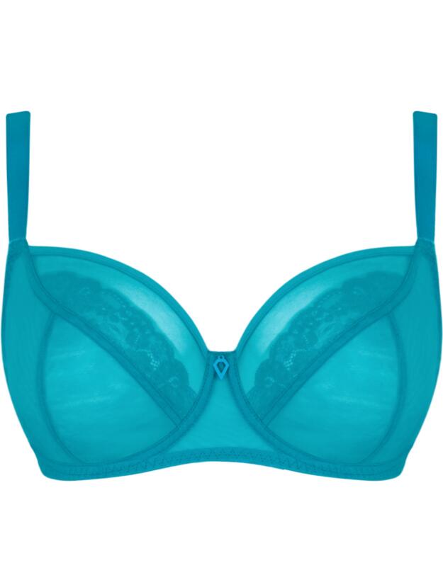CK026100 Curvy Kate Eye Spy Balcony Bra - CK026100 Turquoise 