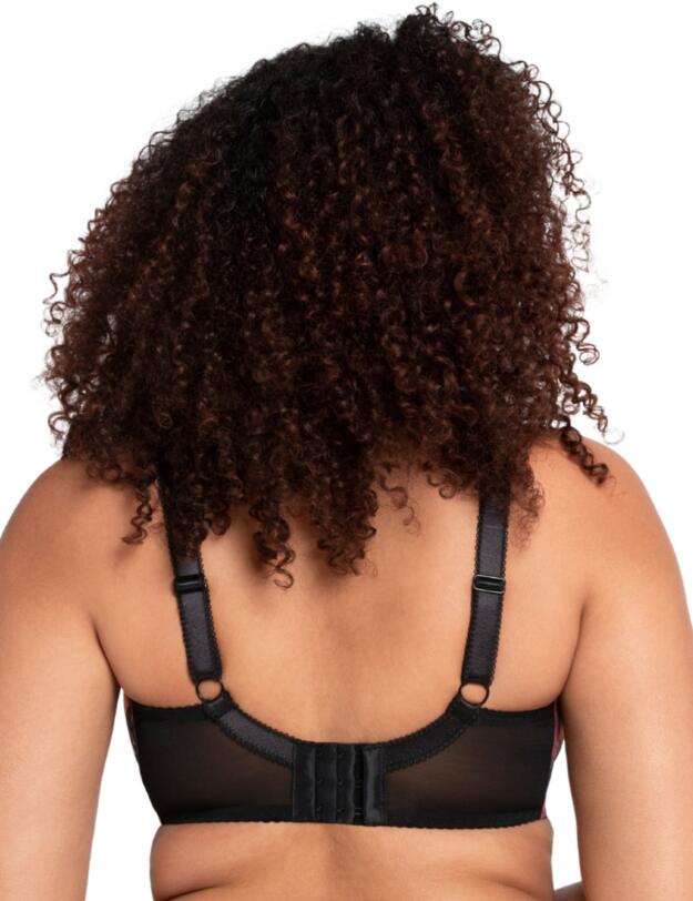 Curvy Kate Drama Queen Balcony Bra Black Print