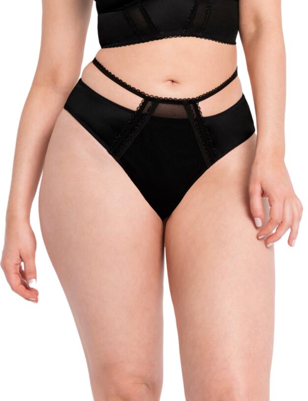 Curvy Kate Extrovert Brazilian Brief Black