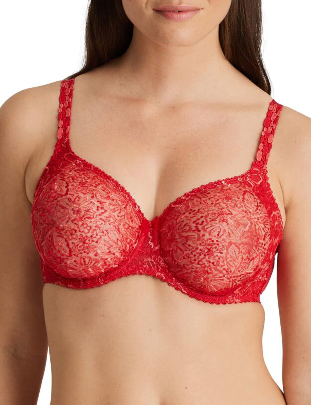 Prima Donna Alara Seamless Full Cup Bra Scarlet