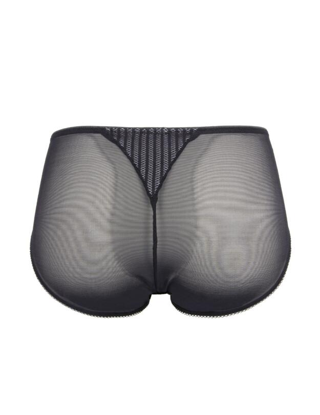 Berlei Beauty Stripe Deep Brief Black/Grey