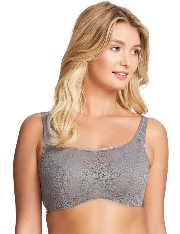 Cleo by Panache Sofia Dare Crop Top Bra Frost Grey