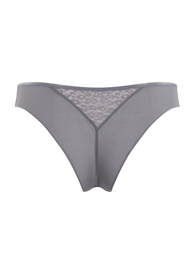 Cleo by Panache Sofia Dare Brazilian Brief Frost Grey