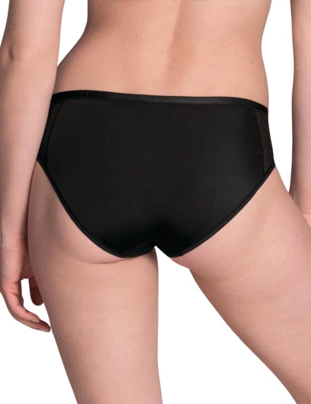 Rosa Faia Eve High Waist Briefs Black 