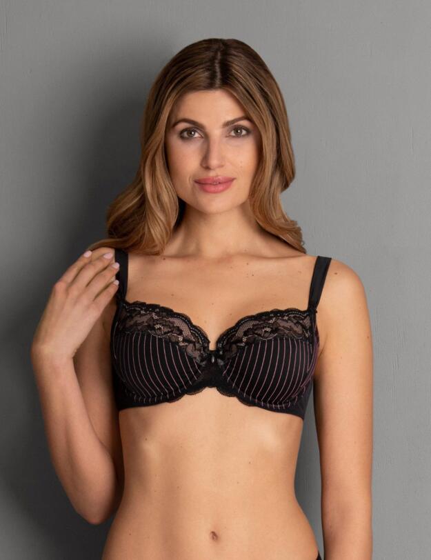 Rosa Faia Antonia Underwired Bra Black 