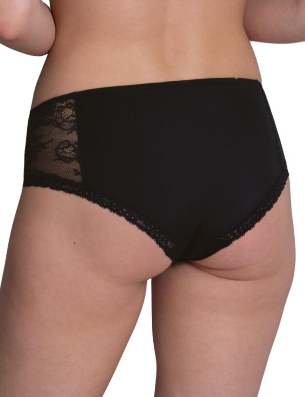 Rosa Faia Abby High Waist Briefs+ Black 