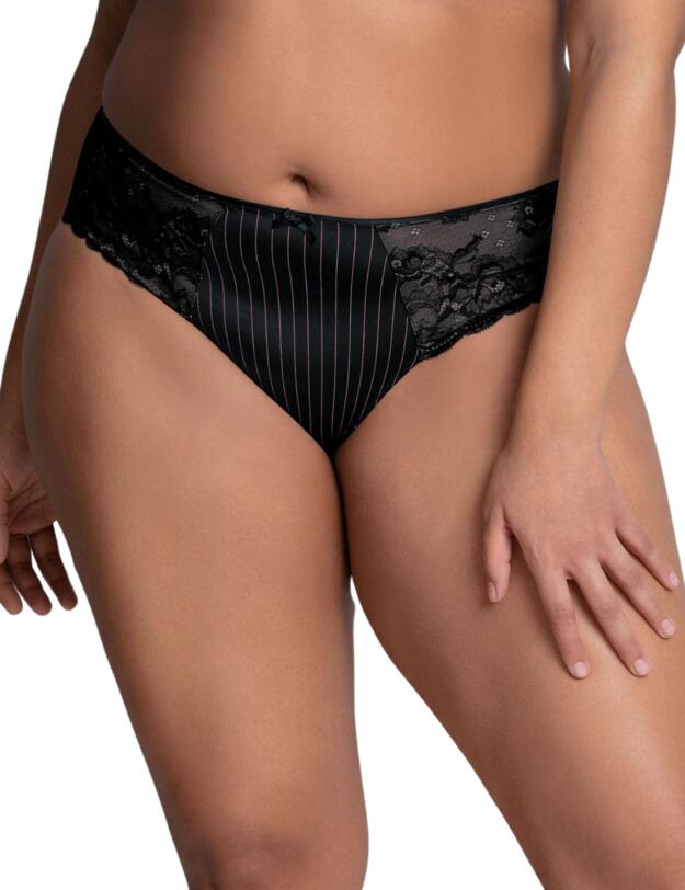 Rosa Faia Antonia High Waist Briefs Black 