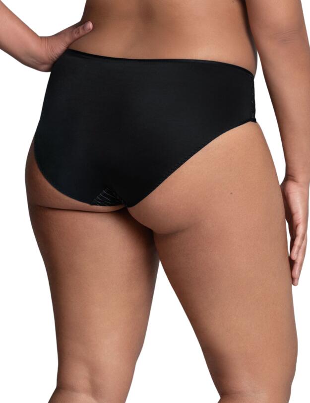 Rosa Faia Antonia High Waist Briefs Black 