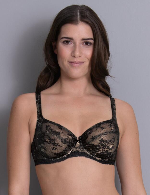 Rosa Faia Abby Underwired Bra Black 