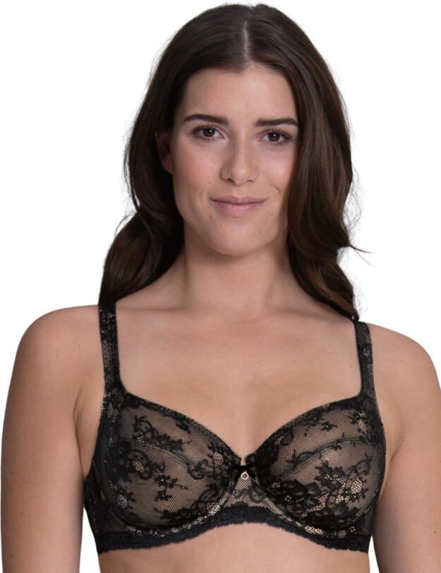 Rosa Faia Abby Underwired Bra Black 