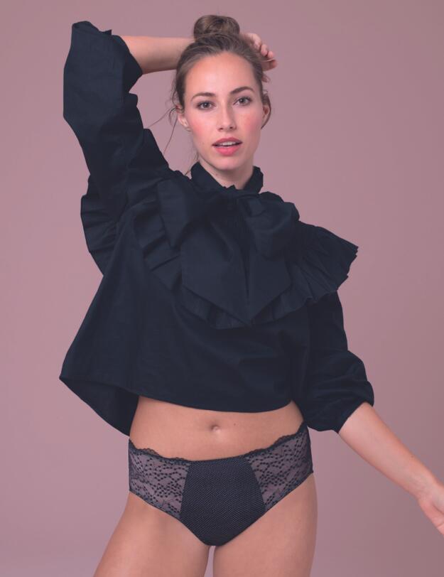 Anita Orely High Waist Brief Black