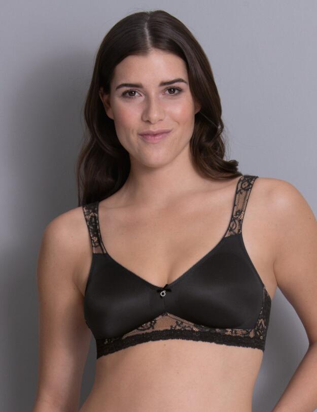 Rosa Faia Abby Soft Moulded Bra Black 