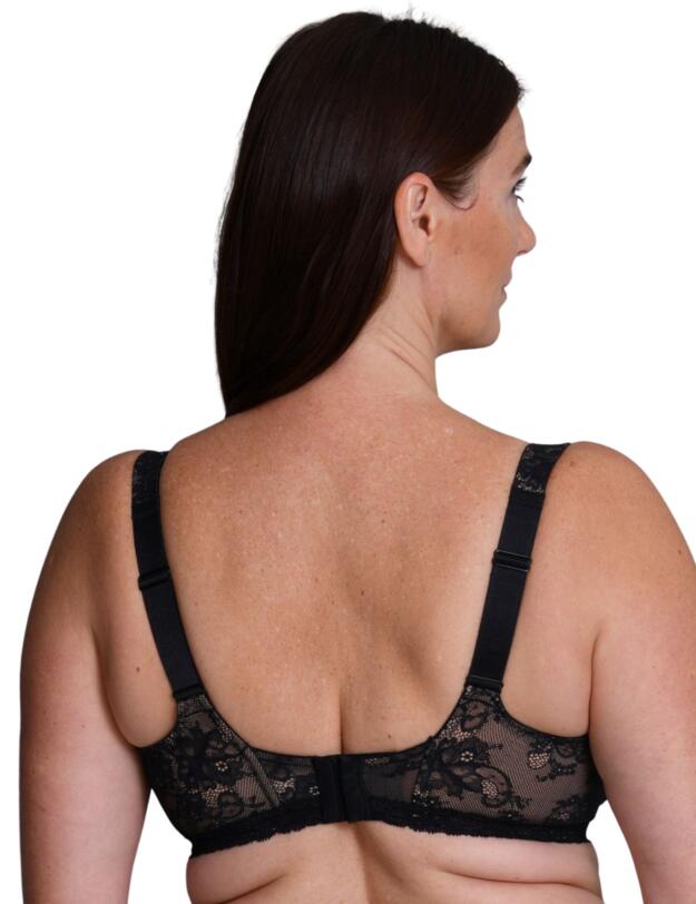 Rosa Faia Abby Underwired Full Cup Bra Black 