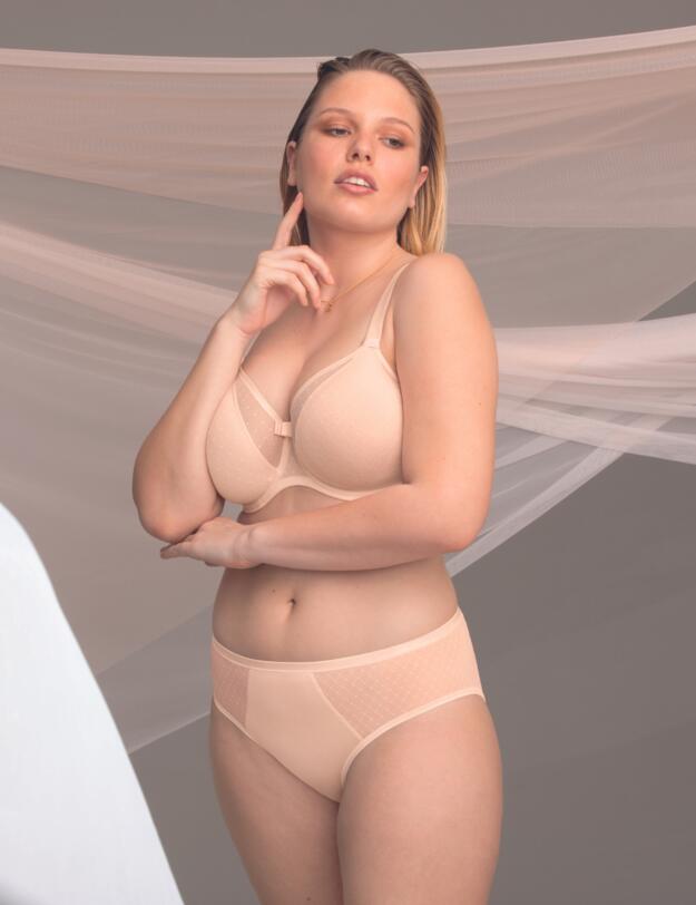 Rosa Faia Eve High Waist Briefs Smart Rose 