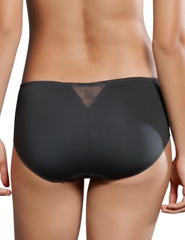 Rosa Faia Fleur High Waist Briefs Anthracite 