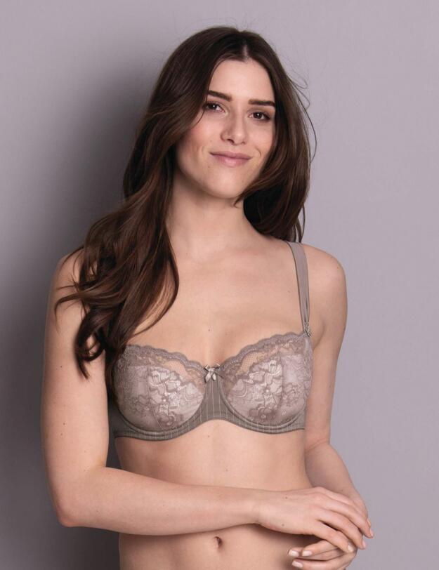 Rosa Faia Antonia Balconette Bra Dusty Grey 
