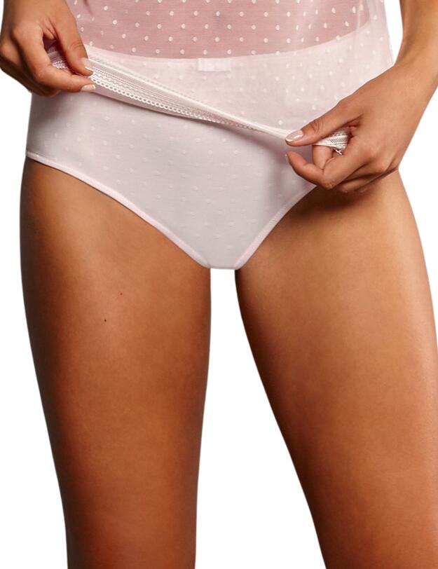 Rosa Faia Emily High Waist Briefs + Powder Rose 