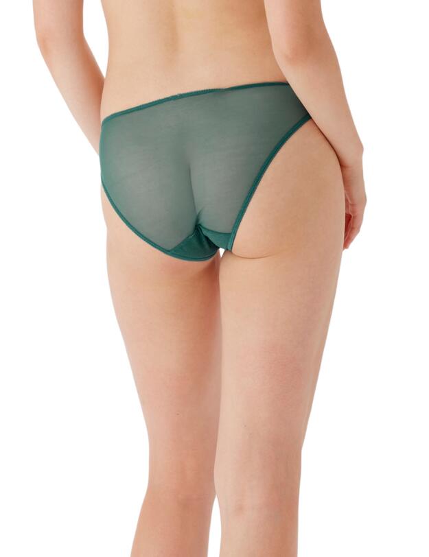 Gossard Glossies Lace Brief Jade
