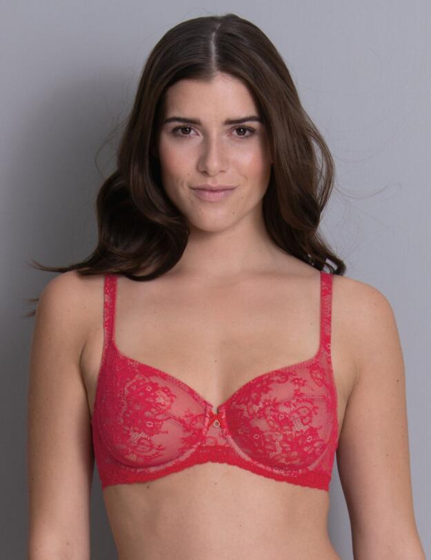 Rosa Faia Abby Underwired Bra Cherry 