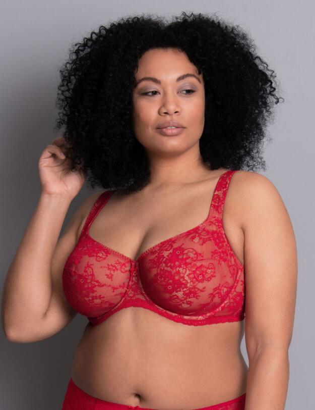 Rosa Faia Abby Underwired Bra Cherry 