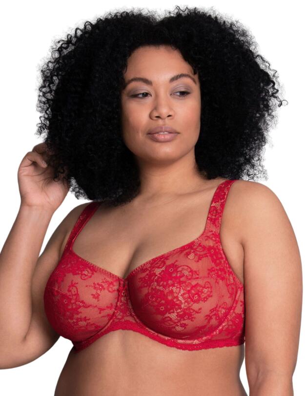 Rosa Faia Abby Underwired Bra Cherry 