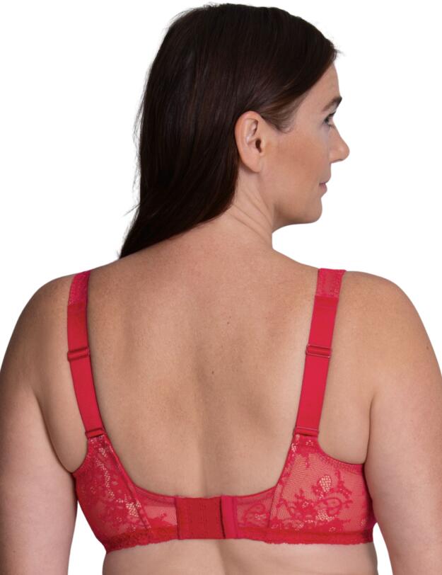 Rosa Faia Abby Underwired Full Cup Bra Cherry 