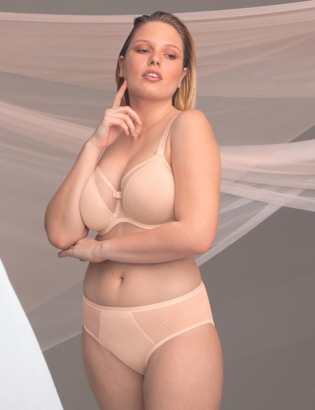 Rosa Faia Eve Underwired Padded Bra Smart Rose 