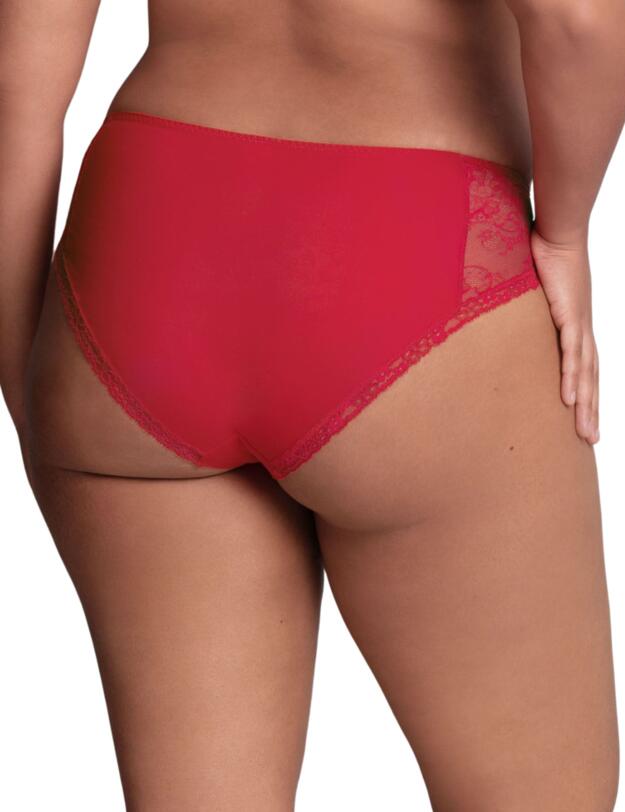 Rosa Faia Abby High Waist Briefs Cherry 