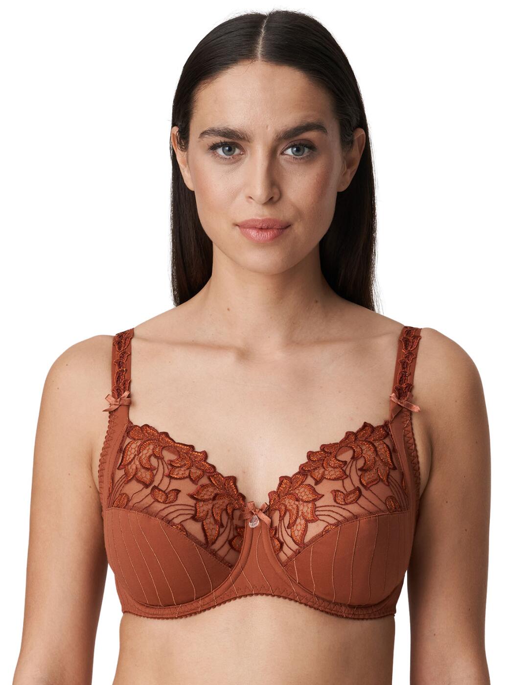 Prima Donna Deauville Underwired Full Cup Bra Cinnamon