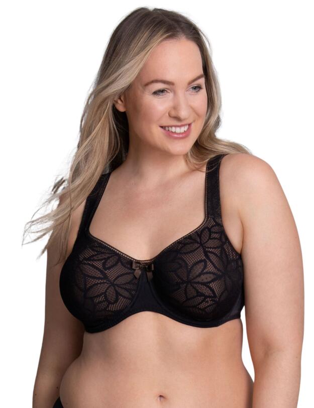 Rosa Faia Selena Underwired Bra Black 