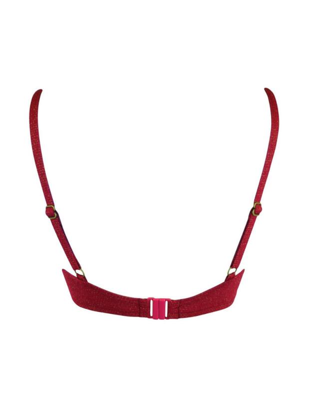 Pour Moi Barcelona Rope Bikini Top Red