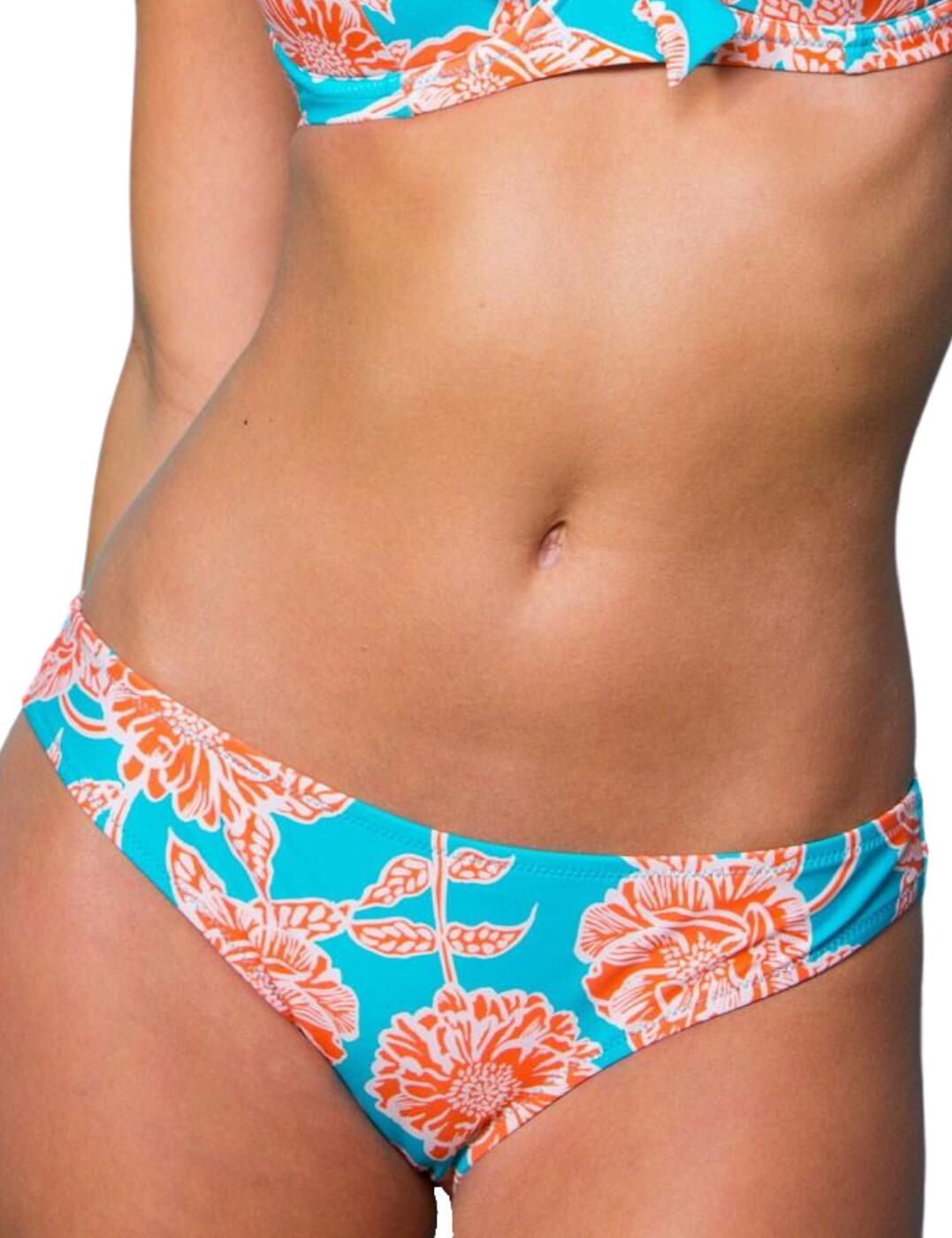 Pour Moi Big Sur Bikini Brief Turquoise/Orange