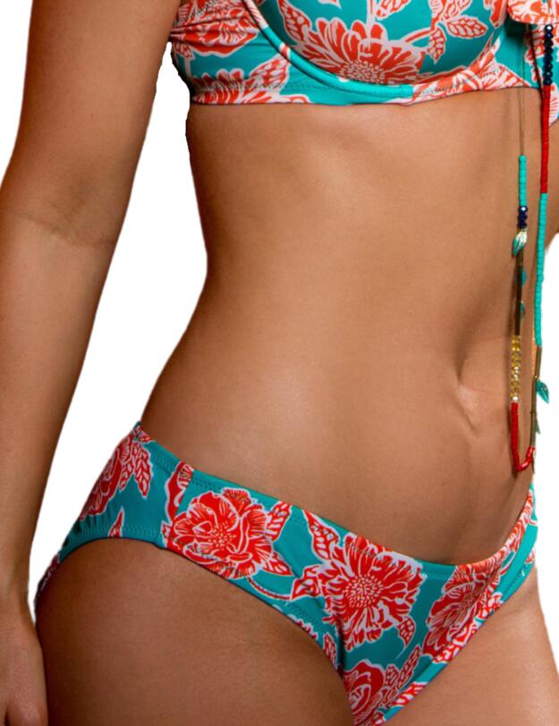 Pour Moi Big Sur Bikini Brief Turquoise/Orange