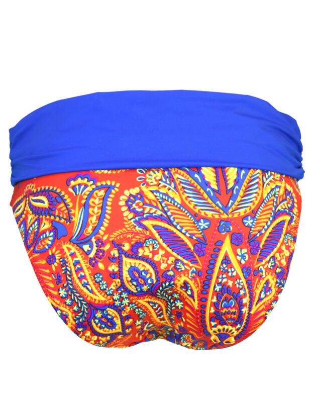 Pour Moi Atlas Fold Over Bikini Brief Red