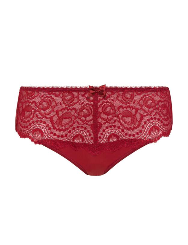 Playtex Flower Elegance Midi Brief Carmine Red