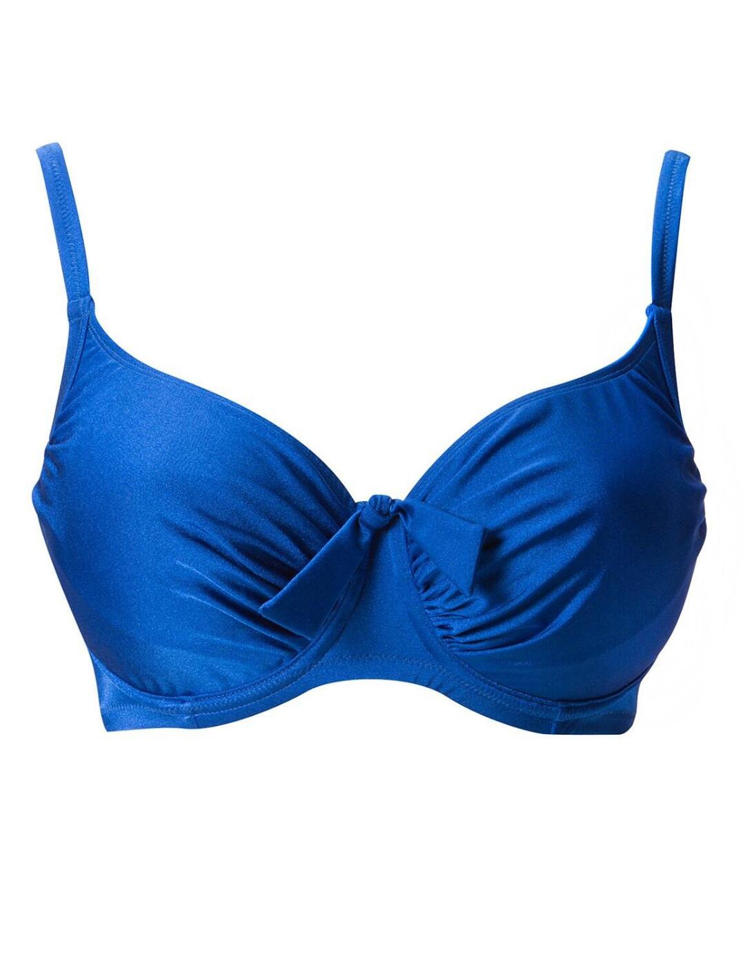 Pour Moi Azure Non Padded Bikini Top Deep Blue