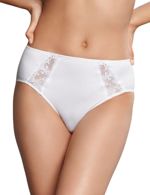 Rosa Faia Grazia High Waist Briefs White 