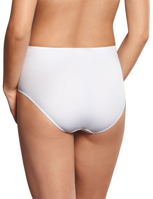 Rosa Faia Grazia High Waist Briefs + White 