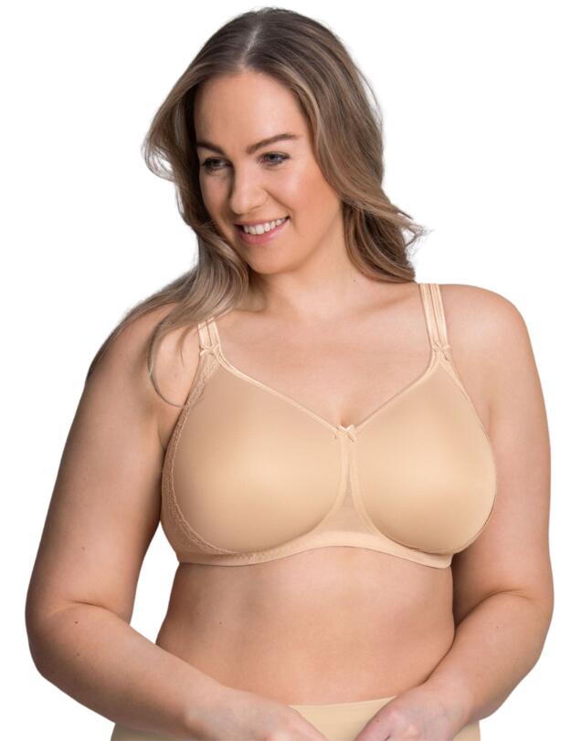 Rosa Faia Lace Rose Padded Bra Desert