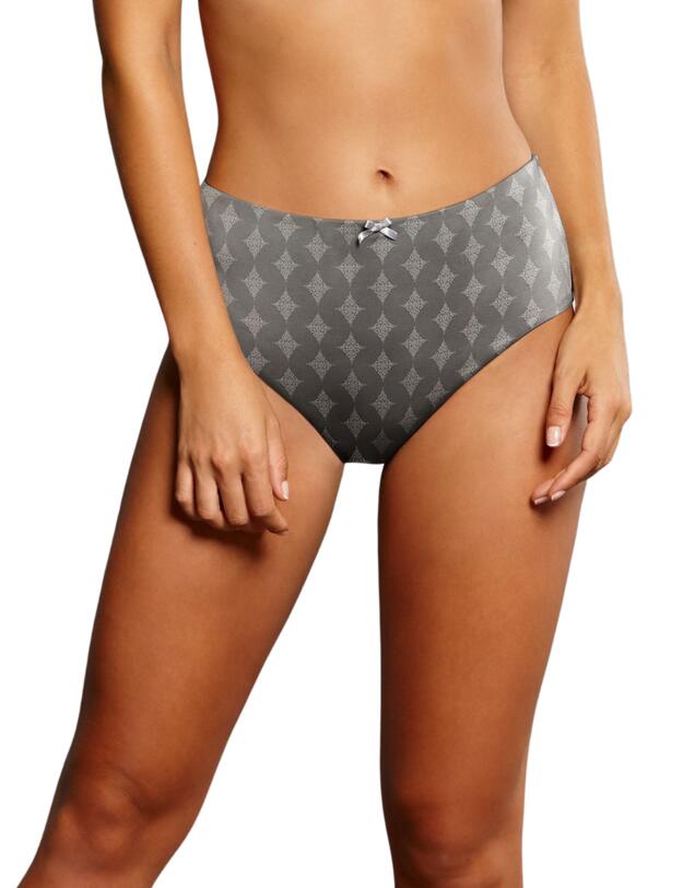 Rosa Faia Mila High Waist Briefs + Storm Grey 