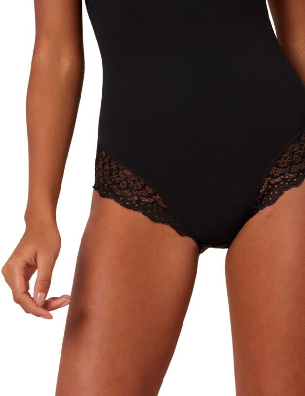 Simone Perele Caresse Control Body Black