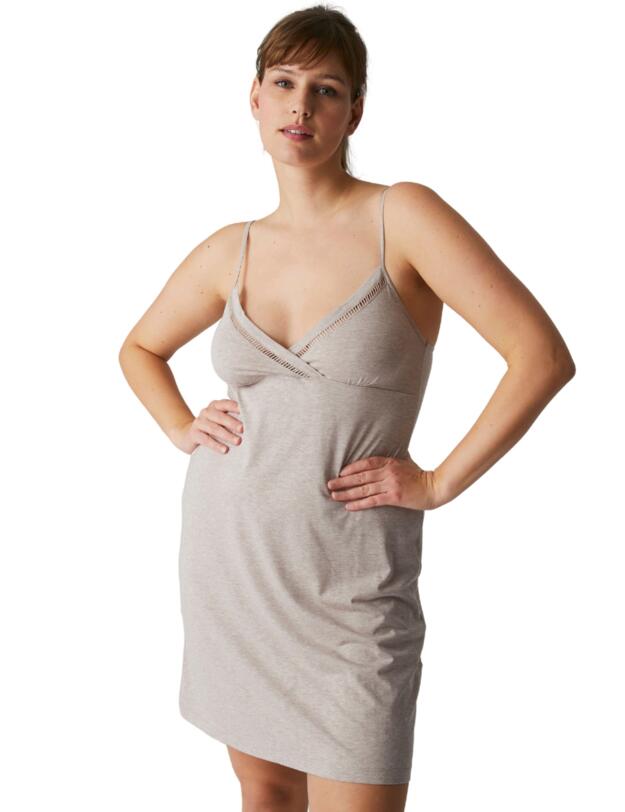 Simone Perele Brume Night Dress Mottled Beige
