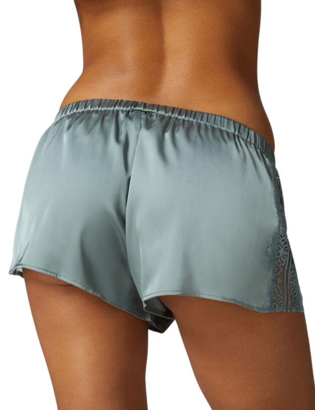 Simone Perele Satin Secrets Shorts Velvet Green