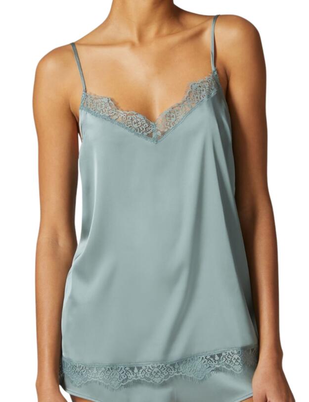 Simone Perele Satin Secrets Top Velvet Green